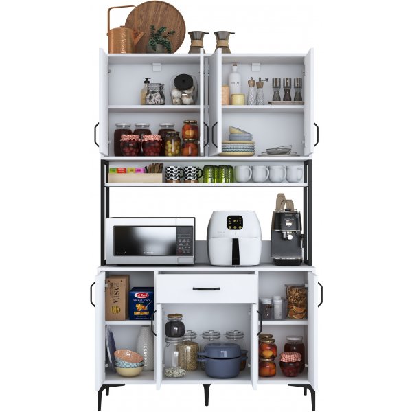 Jericho skap 127 - Hvit Jericho skap 127 - Hvit