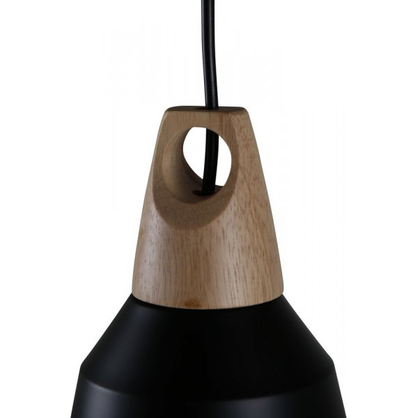 Marhult taklampe - Svart