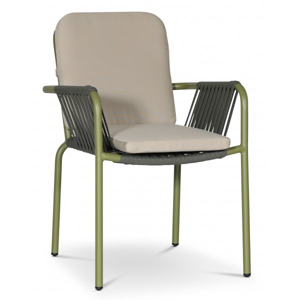 Lincoln Stol - Grønn/Beige + Tekstilpleie for møbler Lincoln Stol - Grønn/Beige + Tekstilpleie for møbler