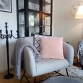 Kundebilde Glasgow lenestol - Lysegrå ull