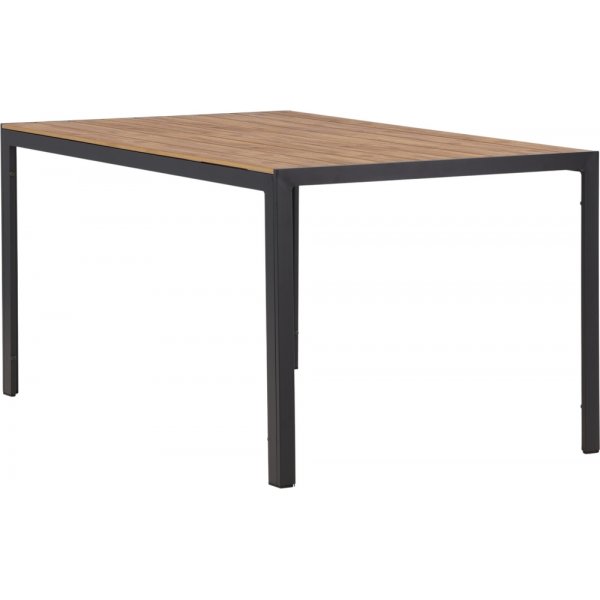 Break spisebord 150 x 90 cm - Brun/Sort Break spisebord 150 x 90 cm - Brun/Sort