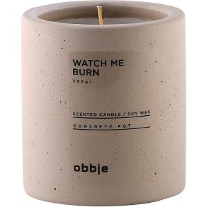 Watch Me Burn duftlys hyt - Beige