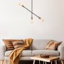 Beste taklampe 10330 - Sort/gull