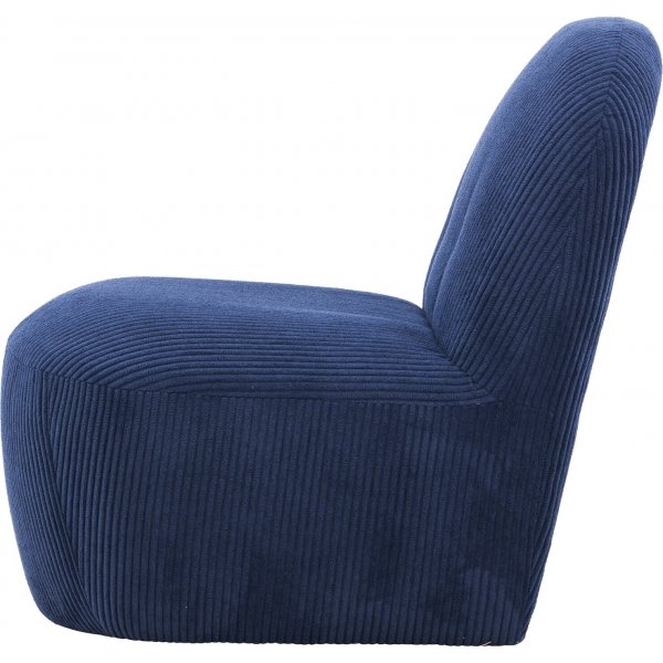 Mahla lenestol - Marineblå kordfløyel Mahla lenestol - Marineblå kordfløyel
