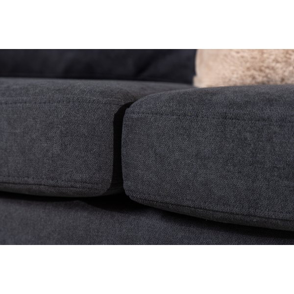 Boom 3-seters sofa - Sort Boom 3-seters sofa - Sort