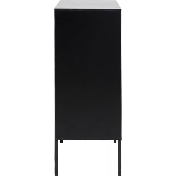 Seaford skap - Eik/sort