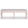 Cholet benk Bredde 120 cm - Antikk finish / Lin