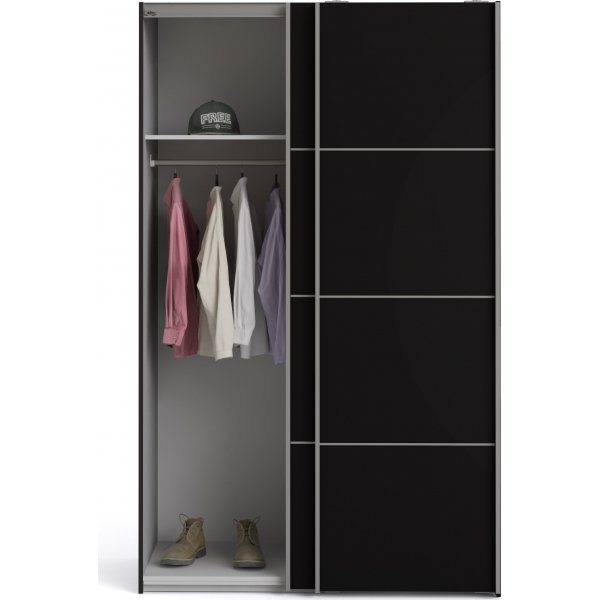 Verona smal garderobe - Sort Verona smal garderobe - Sort