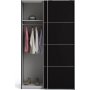 Verona smal garderobe - Sort