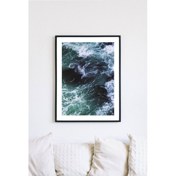 Posterworld 50x70 cm - Motiv Bølge Posterworld 50x70 cm - Motiv Bølge