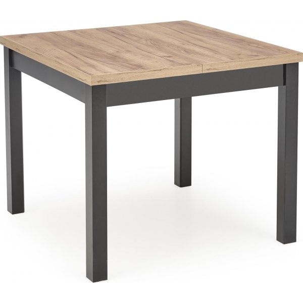 Callahan spisebord 90-125 x 90 cm - Craft eik/sort