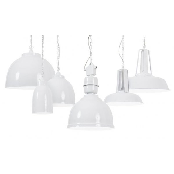 Gansevort taklampe 30 - Hvitlakkert metall Gansevort taklampe 30 - Hvitlakkert metall