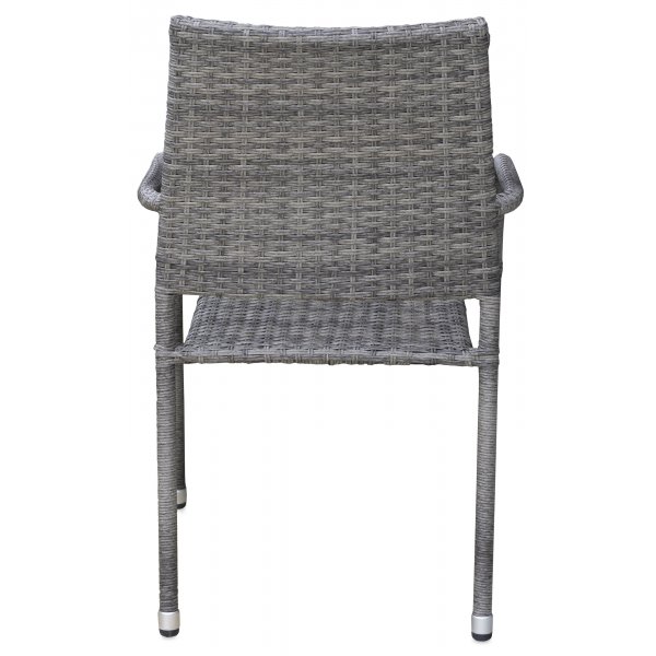 Ida stabelbar utestol i gr syntetisk rotting