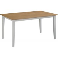 Fårö spisebord 140 cm - Eik/hvit Fårö spisebord 140 cm - Eik/hvit