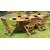 Grunnebo ovalt spisebord 180-240 cm butterfly - Teak + Treolje til mbler