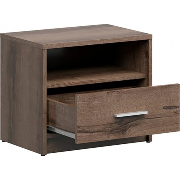 Nepo Plus nattbord - Mørk eik Nepo Plus nattbord - Mørk eik