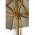 Naxos parasoll 300 x 300 cm - Natur/Hvit