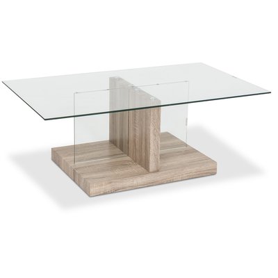 Diamond sofabord 109,5 x 64,5 cm - Glass / Finer