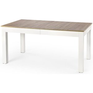 Brviken spisebord 160-300 cm - Hvit/eik