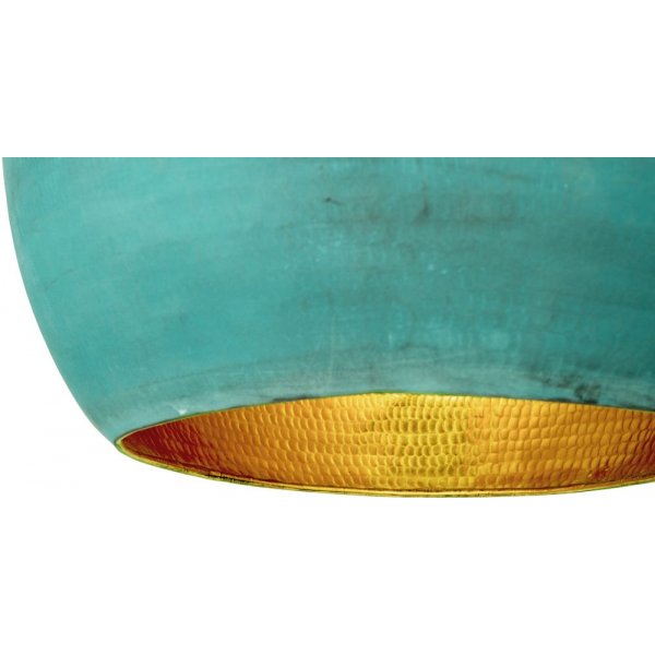 Albi taklampe - Blå/messing Albi taklampe - Blå/messing