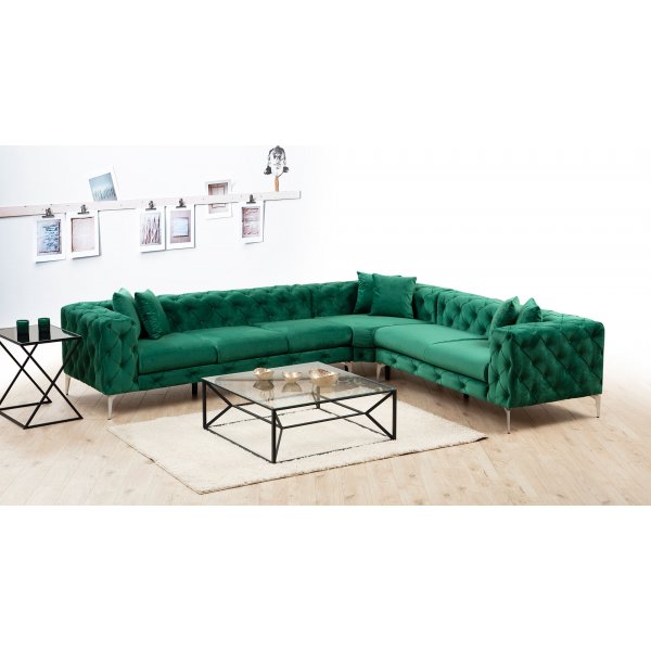 Como hjørnesofa - Grønn Como hjørnesofa - Grønn