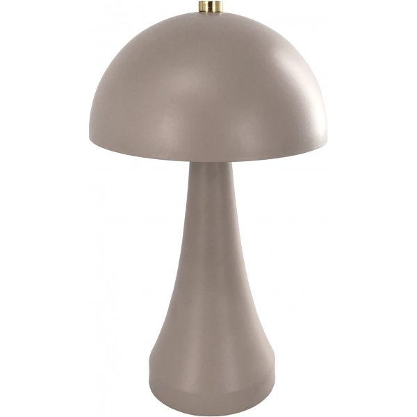 Liss bordlampe - Sandbeige