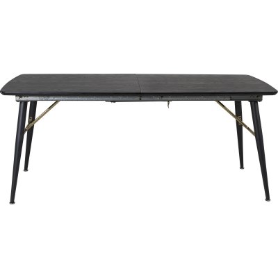 Ansmark spisebord, 180-220 cm - Svart
