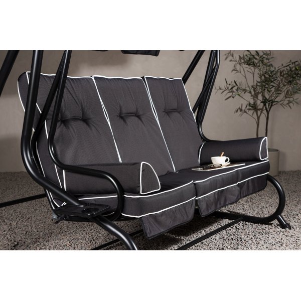 Putesett til hengekøye 120 x 165 cm - Grå Putesett til hengekøye 120 x 165 cm - Grå