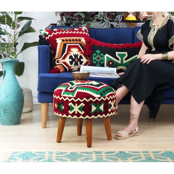 Melik puff 3 - Flerfarget Melik puff 3 - Flerfarget