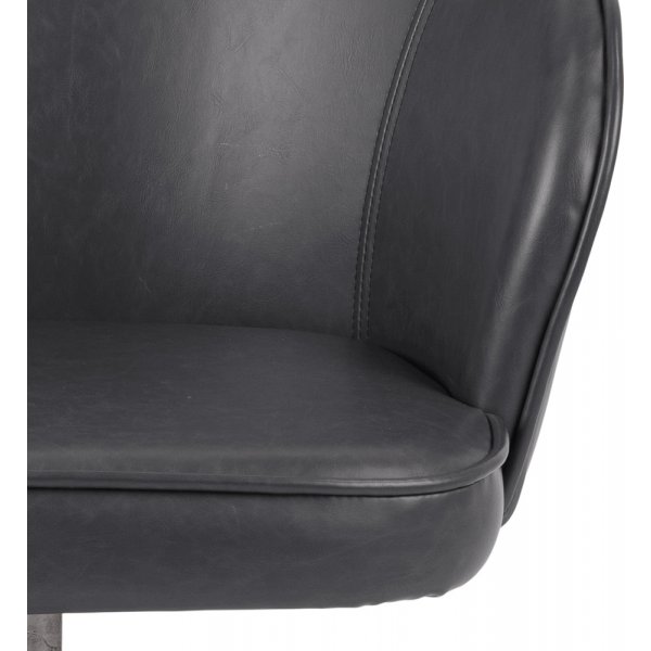 Mitzie kontorstol - Svart