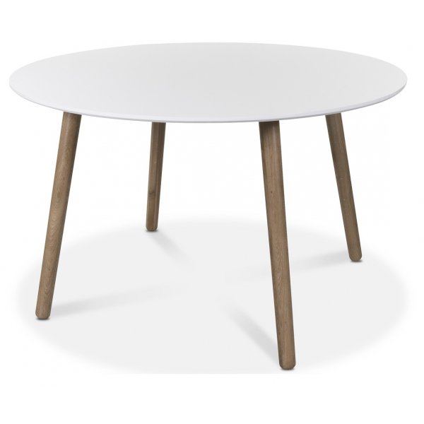 Rosvik spisebord 120 cm - Eik/Hvit