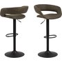 Grace Barstol - Olivengrnn/svart + Flekkfjerner for mbler