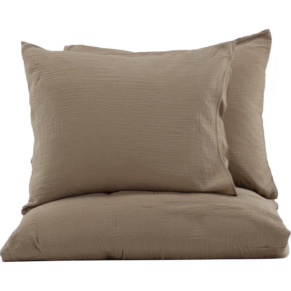 Yard sengesett, 240x220 cm - Brun - Sengesett, Sengetrekk, Tilbehør til seng