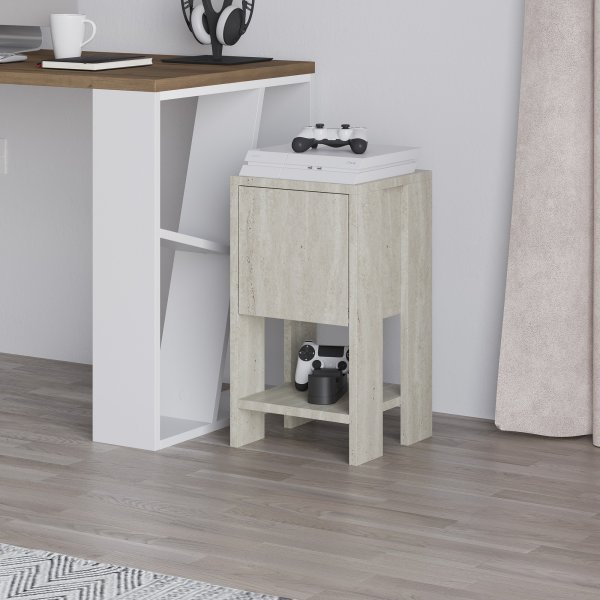 Ema nattbord - Travertin Ema nattbord - Travertin