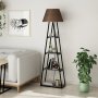 Pal gulvlampe - Antrasitt/brun