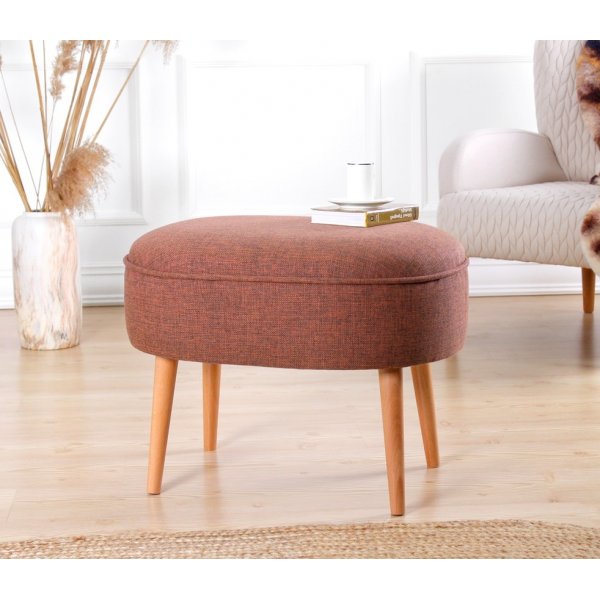 Timoon puff - Rød Timoon puff - Rød