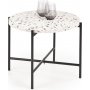 Sidewalk sofabord 50 cm - Terrazzo/sort