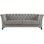 Sofa Chesterfield 3-seter gr - Henry
