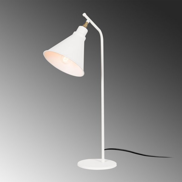 Sivani bordlampe 2 - Hvit