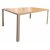 Las Vegas spisebord 150x90cm - Beige / eik