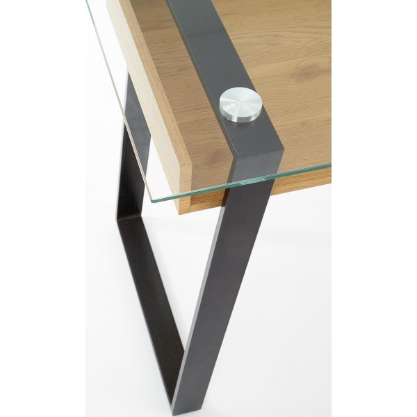 Emma konsollbord - Gull eik/svart Emma konsollbord - Gull eik/svart