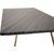 Spisebord Duffy 200 cm - Matt Messing / Marmor