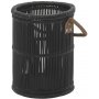 Ariston lanterne - Svart/skinnhndtak