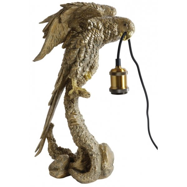 Papegye bordlampe - Gull