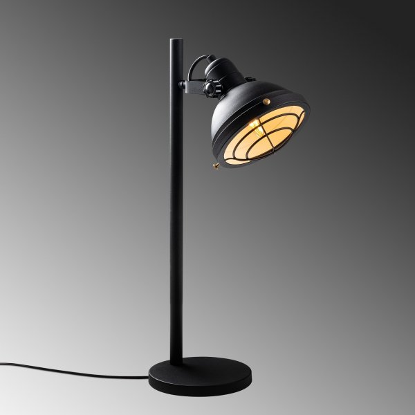 Spoly bordlampe - Sort Spoly bordlampe - Sort