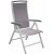 Ebbarp stillingsstol hvit aluminium - Gr/Hvit + Mbelpleiesett for tekstiler