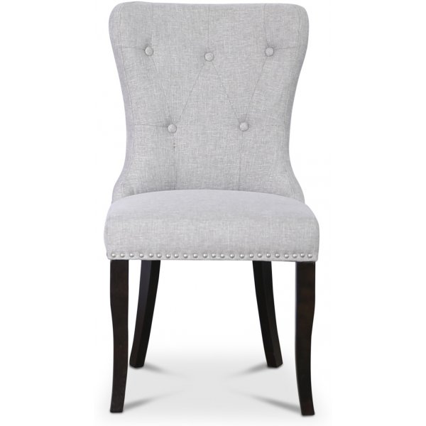 Ingrid spisestol - Grå / Brune ben Ingrid spisestol - Grå / Brune ben