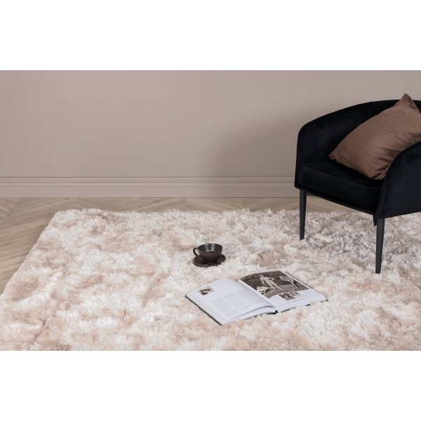 Ryeteppe Elena - Champagnefarget Polyester Ryeteppe Elena - Champagnefarget Polyester