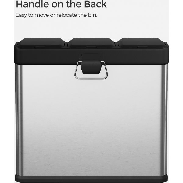 Maiken avfallsbeholder 24 l - Sølv Maiken avfallsbeholder 24 l - Sølv