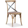 Holmen vintage stol - Eik/metall